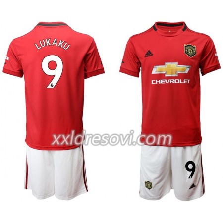 Manchester United Lukaku 9 Domaći Dječji Komplet Dresovi za Nogomet 2019-2020 (+ kratke hlače)